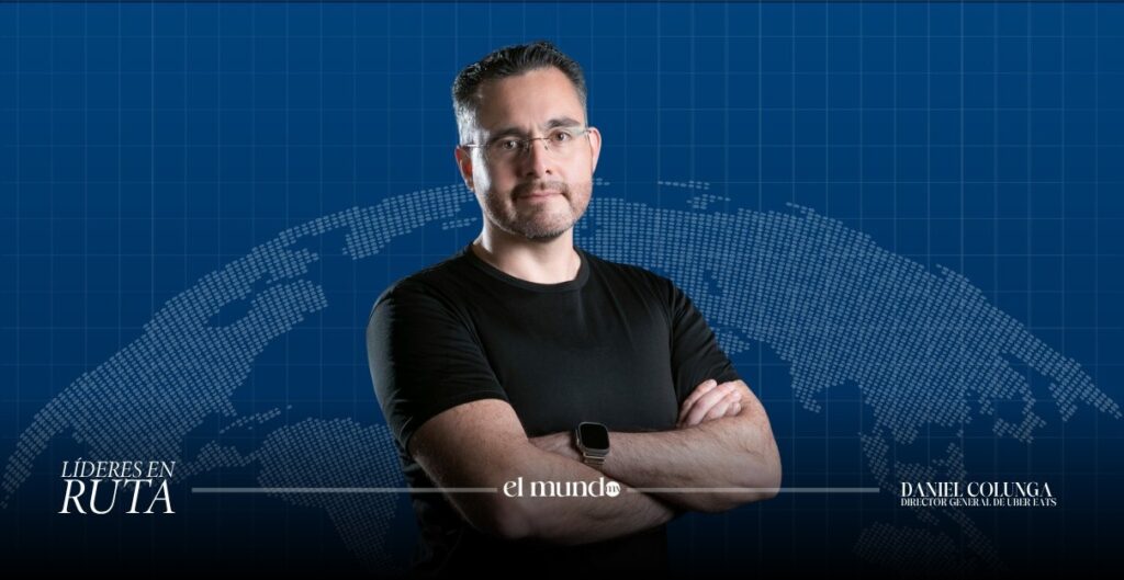 Delivery que suma, no sustituye Daniel Colunga, director general de Uber Eats México