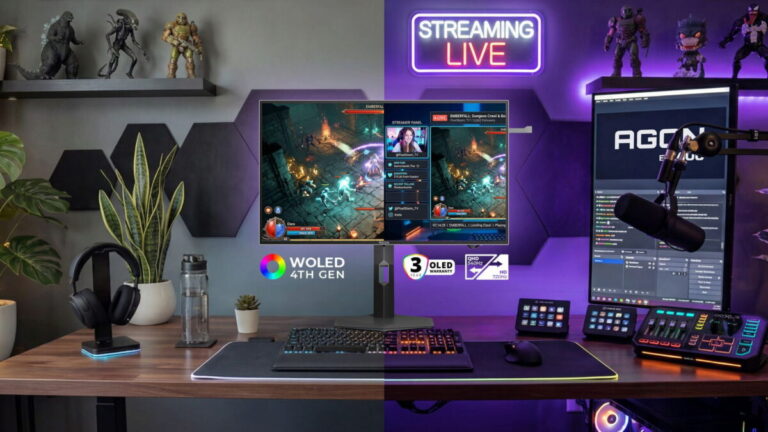 AOC presenta monitor gaming AGON con tecnología WOLED, resolución QHD y 540 Hz de tasa de refresco