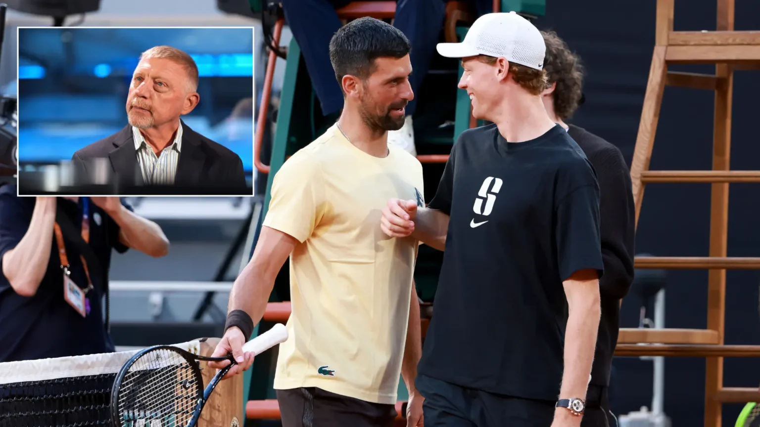 Boris Becker considera a Djokovic el rival a vencer ante Sinner en semifinales de Wimbledon