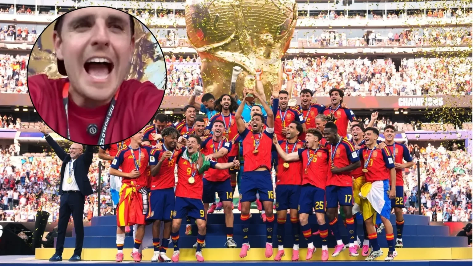 España conquista su segundo título mundial en el siglo XXI tras vencer a Argentina 1-0 en la final España conquista su segundo título mundial en el siglo XXI tras vencer a Argentina 1-0 en la final