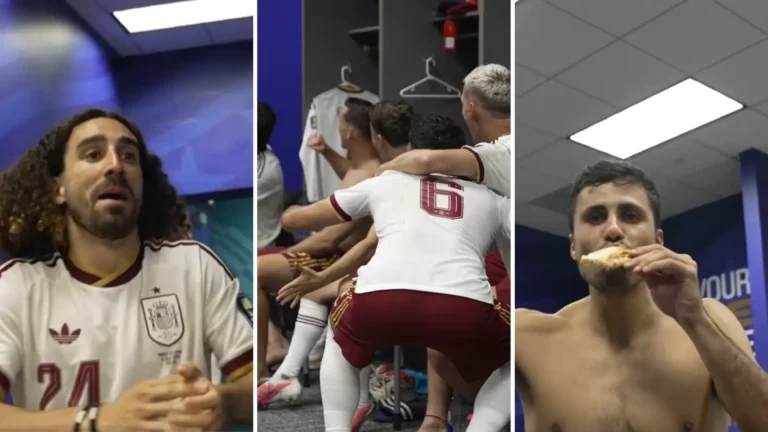 Selección española celebra con euforia y pizza su pase a la final del Mundial tras vencer a Francia Selección española celebra con euforia y pizza su pase a la final del Mundial tras vencer a Francia