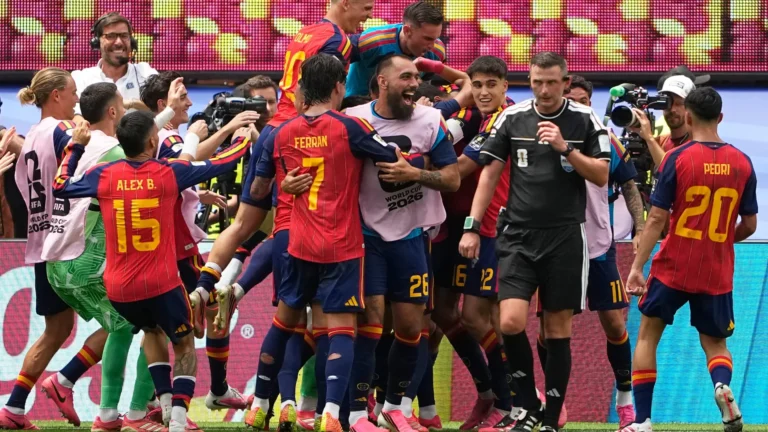 España llega a la final del Mundial 2026 con 13 goles en siete partidos España llega a la final del Mundial 2026 con 13 goles en siete partidos
