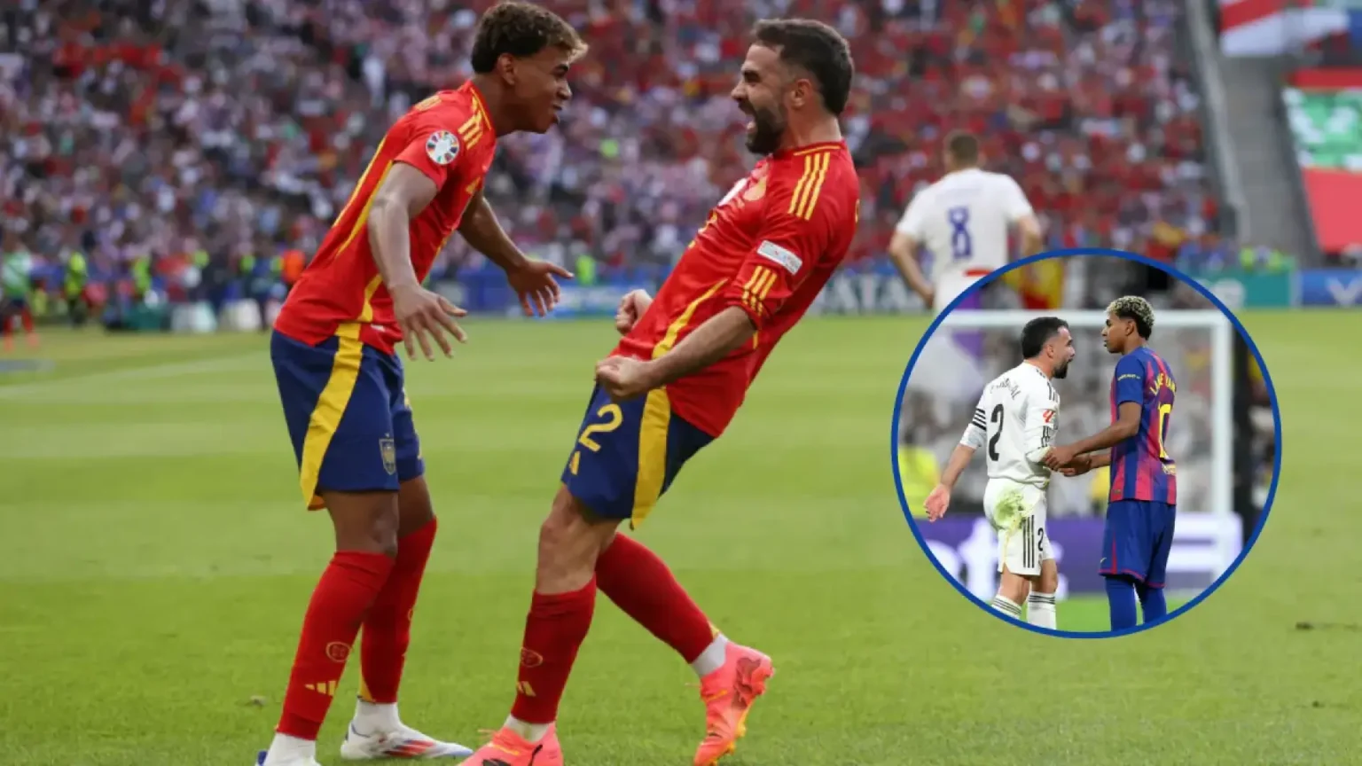 Lamine Yamal revela que no mantiene contacto con Dani Carvajal tras los enfrentamientos en los Clásicos
