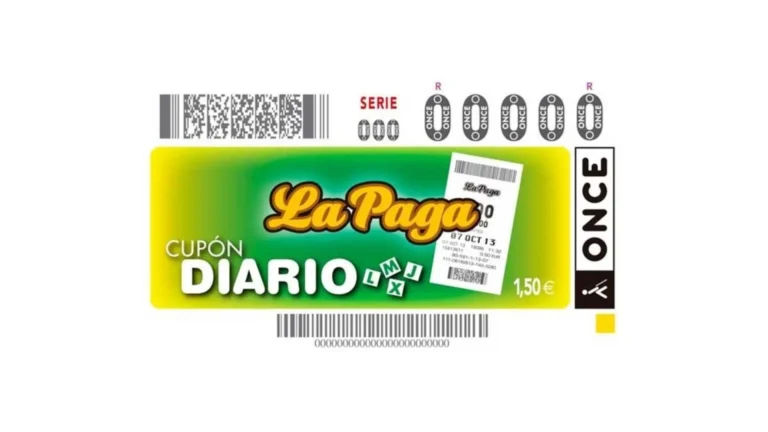 ONCE anuncia el número ganador del sorteo del 15 de julio de 2026