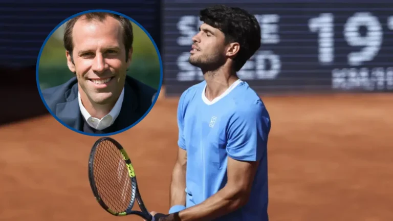 Greg Rusedski expresa dudas sobre la participación de Carlos Alcaraz en el US Open por su lesión de muñeca Greg Rusedski expresa dudas sobre la participación de Carlos Alcaraz en el US Open por su lesión de muñeca