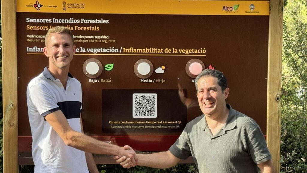 Instalan sistema de sensores inteligentes para prevenir incendios forestales en el Parque Natural de la Font Roja