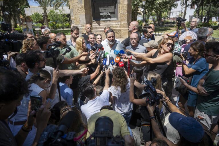 Santiago Abascal compara la crisis de Ceuta con el futuro que prevé para España