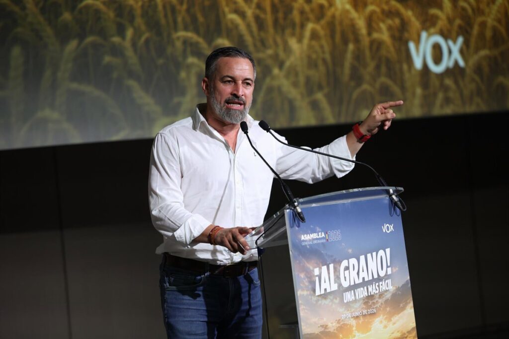 Abascal califica los incendios forestales como 'desastre nacional' y responsabiliza a Sánchez