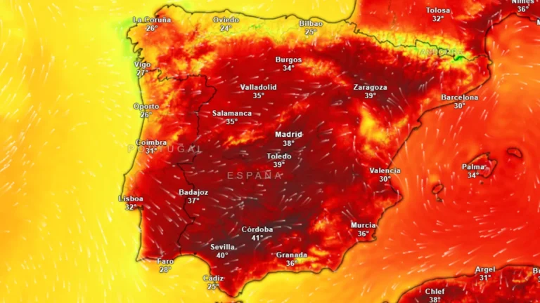 España se prepara para un domo de calor que podría llevar las temperaturas hasta 41°C desde el domingo