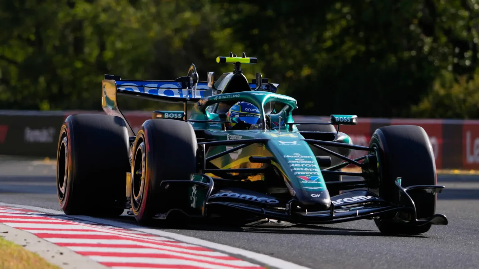 Fernando Alonso muestra optimismo tras las mejoras implementadas en el Aston Martin durante el Gran Premio de Hungría