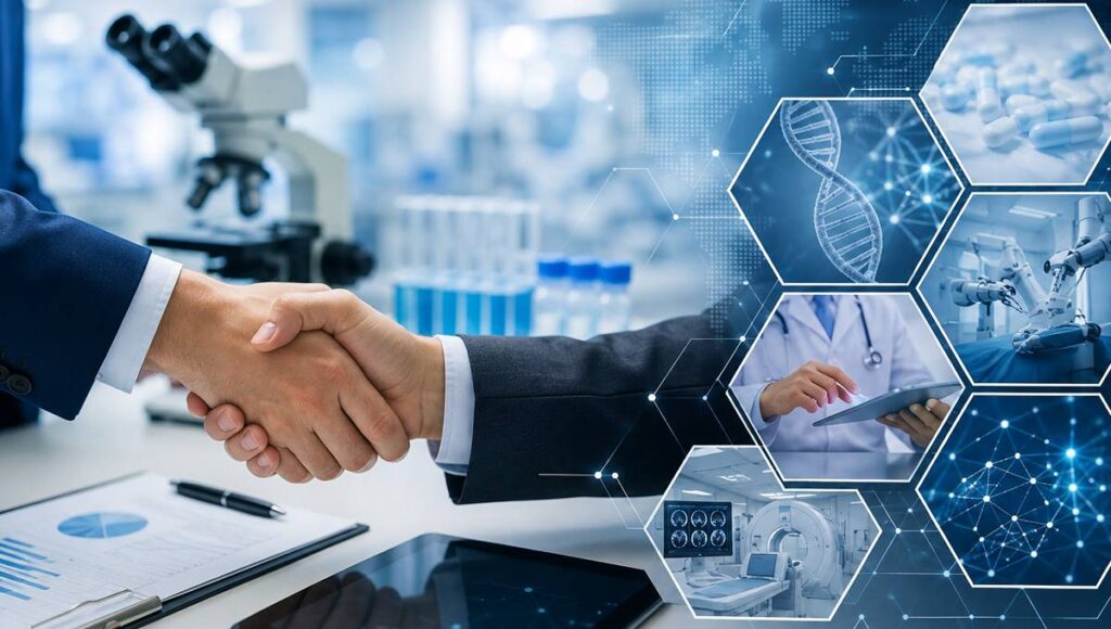 Las fusiones y adquisiciones en salud priorizan especialización tecnológica durante 2025 Las fusiones y adquisiciones en salud priorizan especialización tecnológica durante 2025
