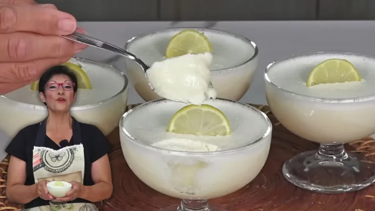 Cocinera Loli Domínguez enseña a preparar postre de limón en solo 5 minutos