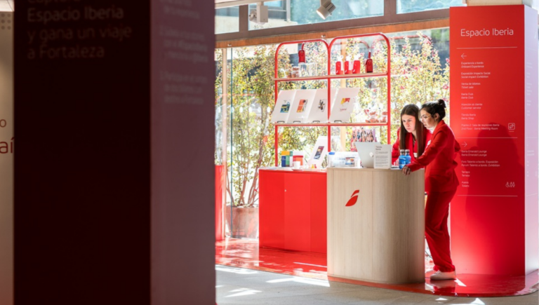 Iberia abre su quinta edición del Espacio experiencial en Madrid con tecnología y gastronomía