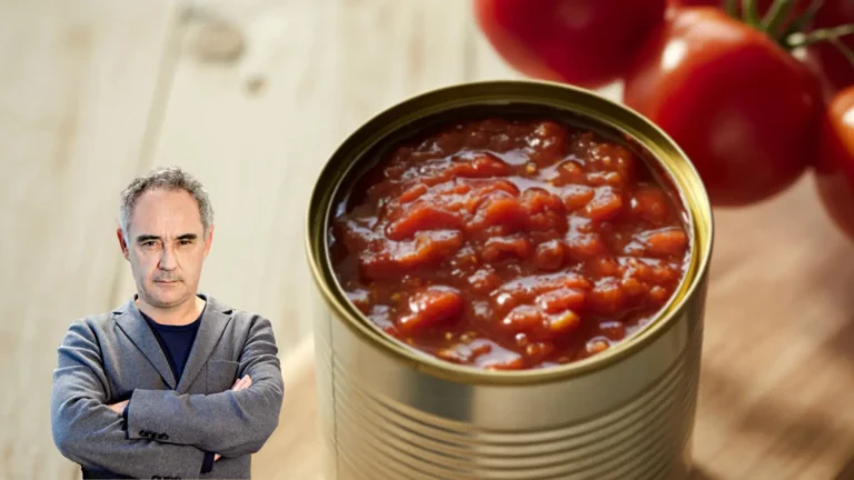 Ferran Adrià revela su truco para transformar el tomate frito de bote en una salsa gourmet