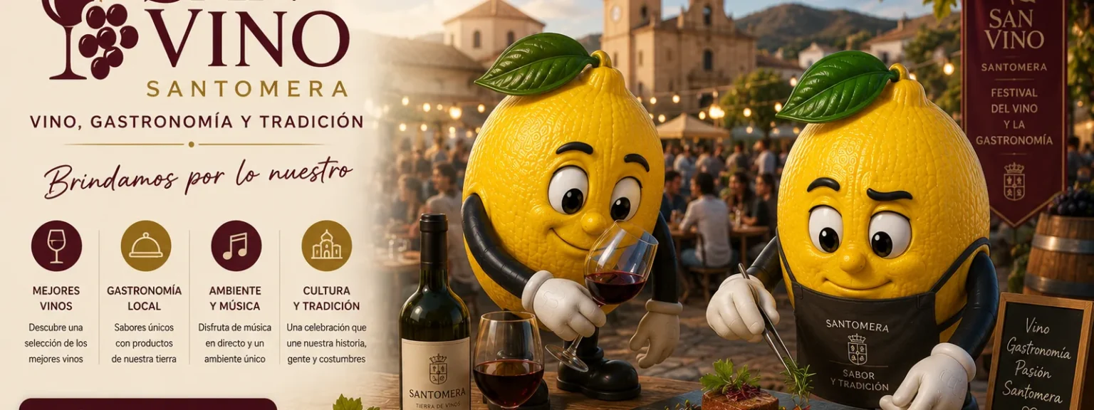 Santomera prepara la XVIII edición de SanVino con más de una decena de bodegas y casi 20 restaurantes