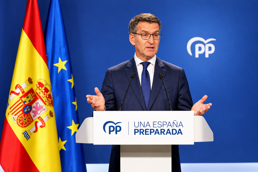 Polymarket coloca al PP por delante del PSOE en las elecciones de España 2026