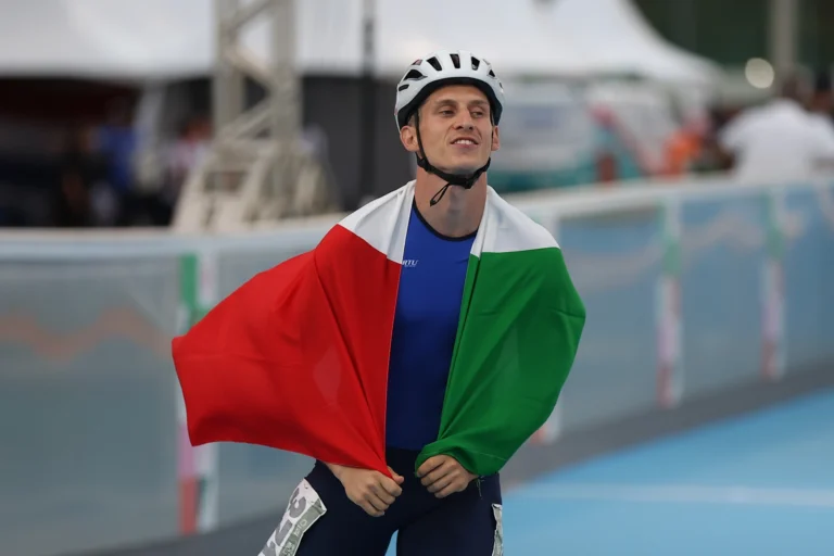 El velocista italiano Duccio Marsili